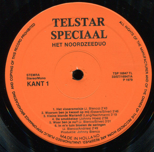 Noordzeeduo : Het Noordzeeduo (LP, Album)