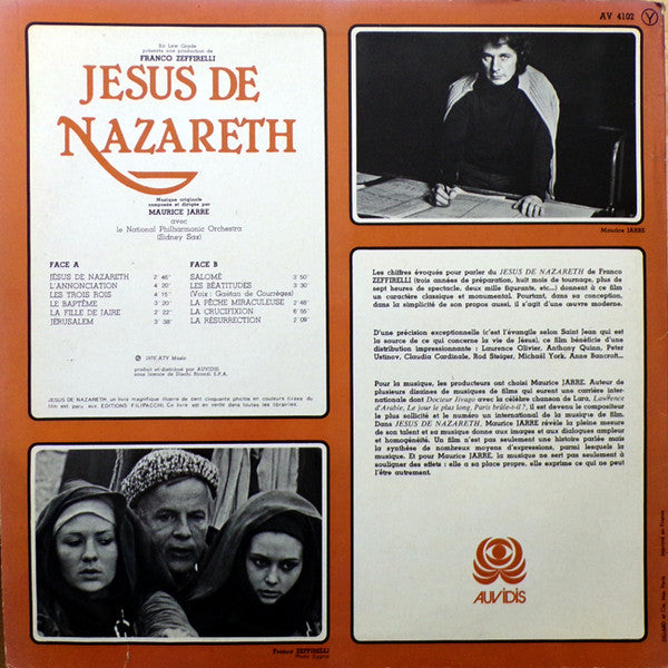 Maurice Jarre : Jesus De Nazareth (LP, Album)