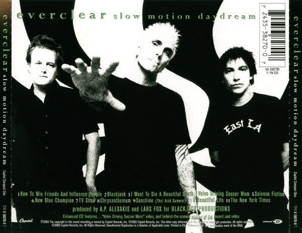 Everclear : Slow Motion Daydream (CD, Album, Enh)