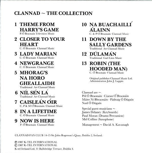 Clannad : The Collection (CD, Comp)