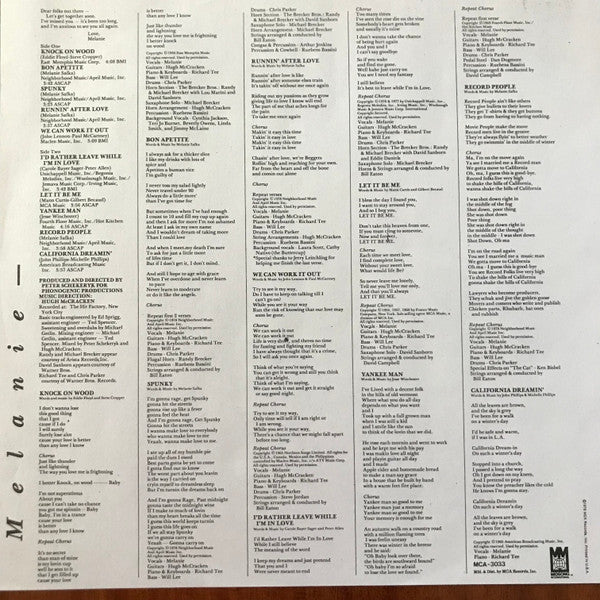 Melanie (2) : Phonogenic Not Just Another Pretty Face (LP, Album, Glo)