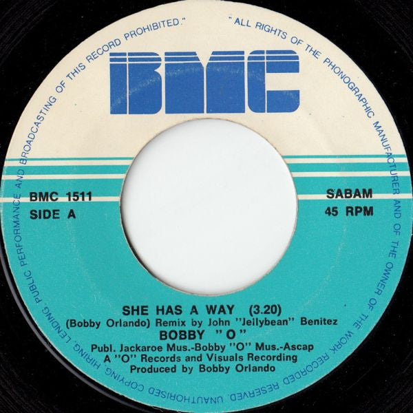 Bobby "O"* : She Has A Way (7", Single)