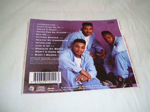 H-Town : Fever For Da Flavor (CD, Album)