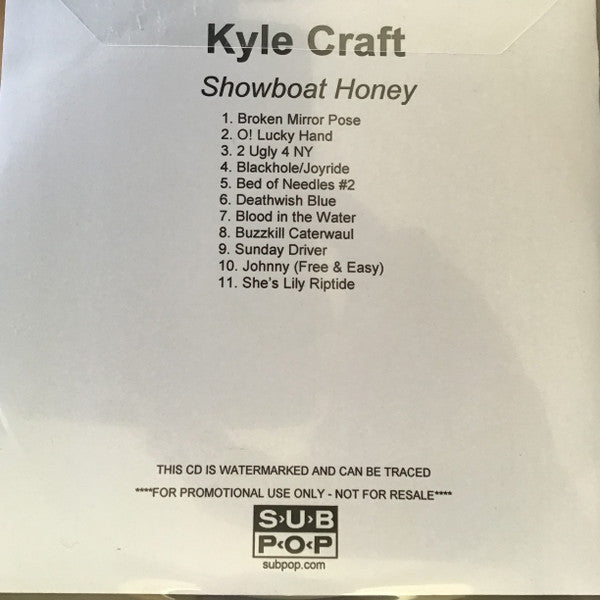 Kyle Craft : Showboat Honey (CDr, Album, Promo)