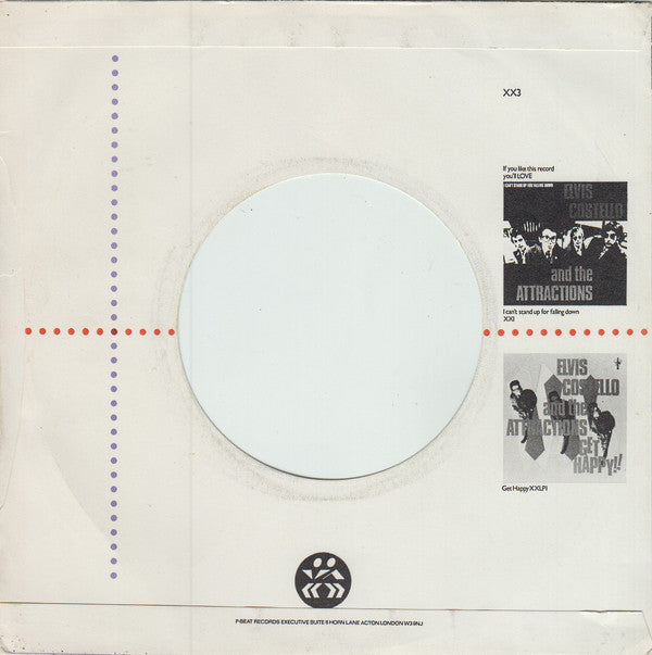 Elvis Costello & The Attractions : High Fidelity (7", Single, Hig)