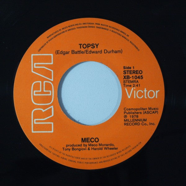 Meco* : Topsy / Lady Marion (7")