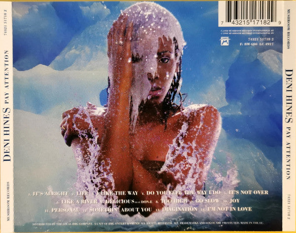 Deni Hines : Pay Attention (CD, Album)