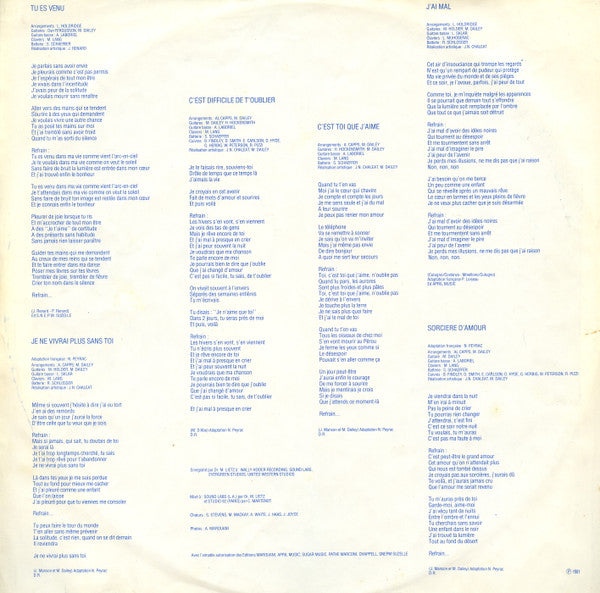 Jeane Manson : Jeane Manson  (LP, Album, Pos)