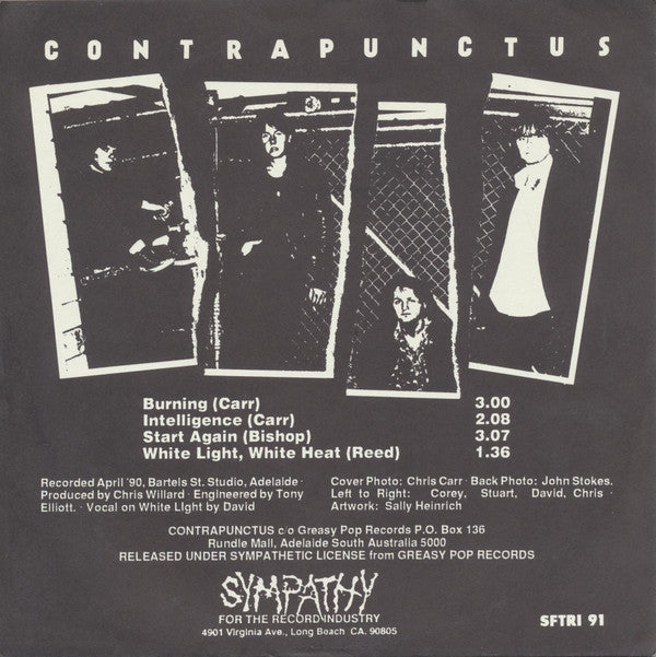 Contrapunctus : Burning (7", Red)