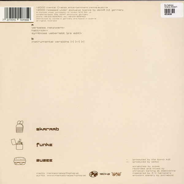 Die Symbiose : Verbales Netzwerk (12")