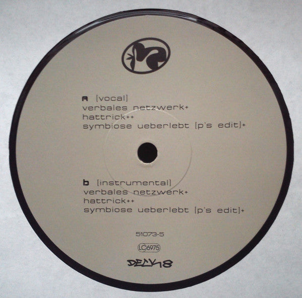 Die Symbiose : Verbales Netzwerk (12")