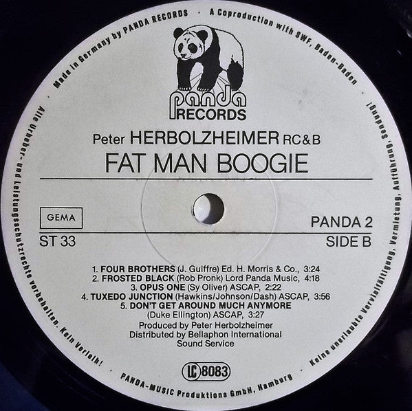 Peter Herbolzheimer RC&B* : Fat Man Boogie (A Tribute To Swing) (LP, Album)