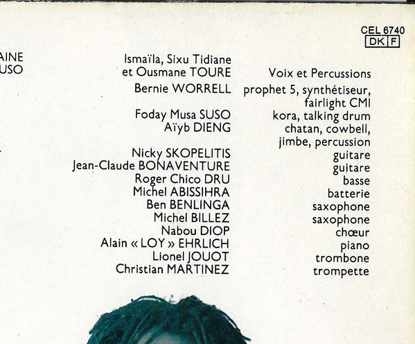 Touré Kunda : Natalia (LP, Album)