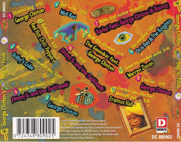 Various : George Clinton's Bag 'O' Funk (CD, Comp)