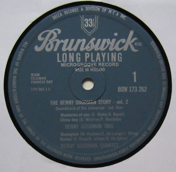 Benny Goodman : The Benny Goodman Story Volume 2 (LP, Comp)