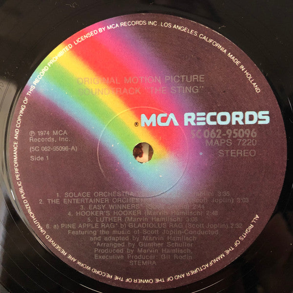 Marvin Hamlisch : The Sting (Original Motion Picture Soundtrack) (LP)