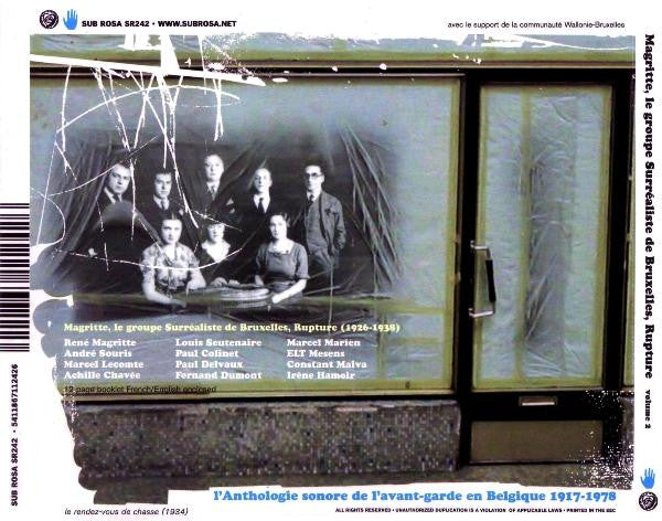 Various : Magritte, Le Groupe Surréaliste De Bruxelles, Rupture Volume 2 (1926-1938) (CD, Comp)