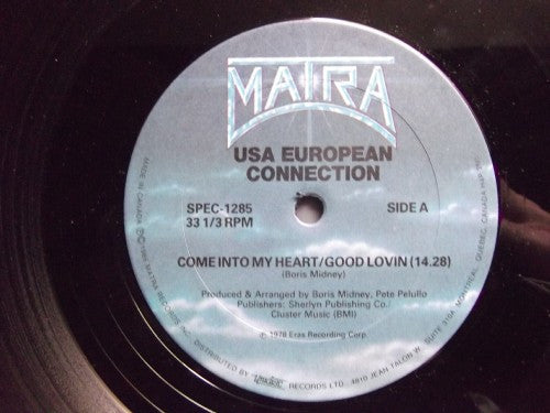 USA-European Connection : Come Into My Heart (LP, Album)