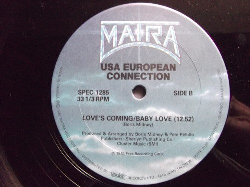 USA-European Connection : Come Into My Heart (LP, Album)