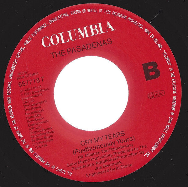 The Pasadenas : I'm Doing Fine Now (7", Single, Lar)