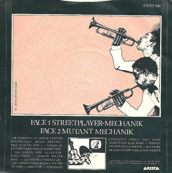 Fashion : Streetplayer-Mechanik (7", Single, Blu)