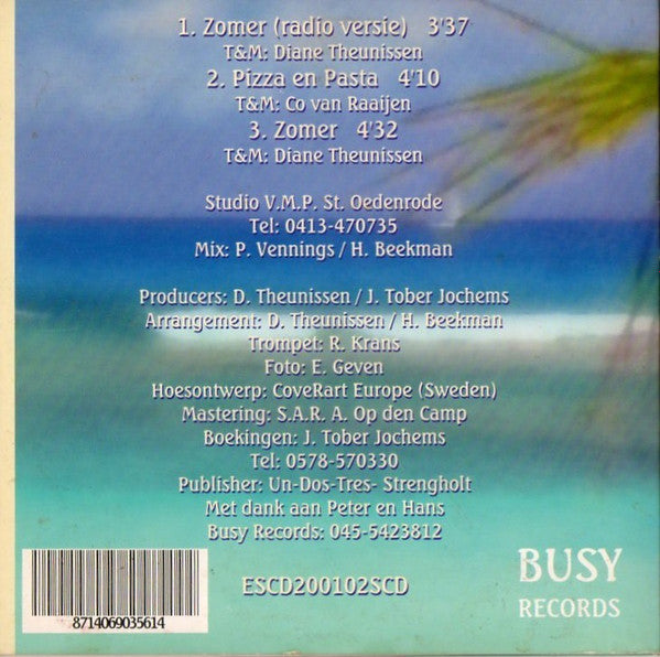 Ronnie Tober : Zomer (CD, Maxi)