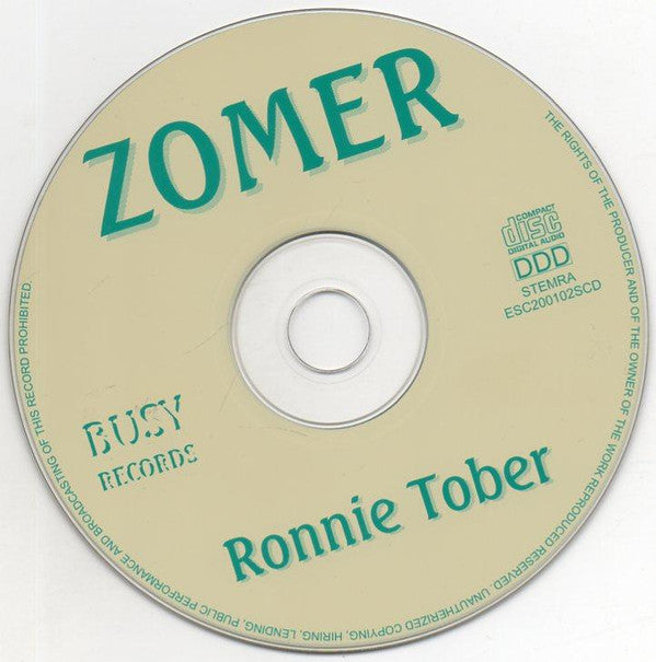 Ronnie Tober : Zomer (CD, Maxi)