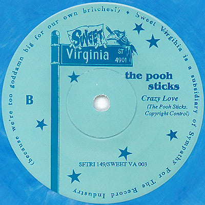 The Pooh Sticks : Young People (7", Single, Blu)