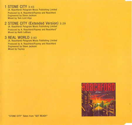 Roachford : Stone City (CD, Maxi)
