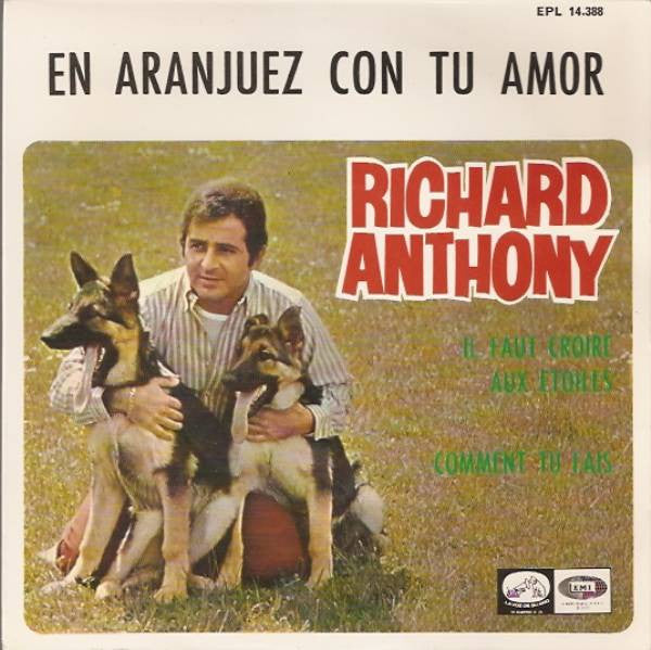 Richard Anthony (2) : En Aranjuez Con Tu Amor (7", EP)