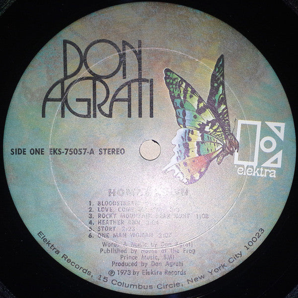 Don Agrati : Homegrown (LP, Album)