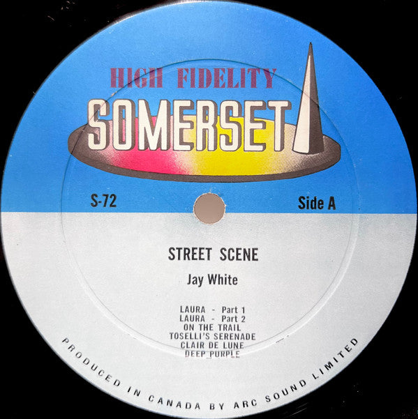 Jay White (3) : Street Scene (LP, Album, Mono)