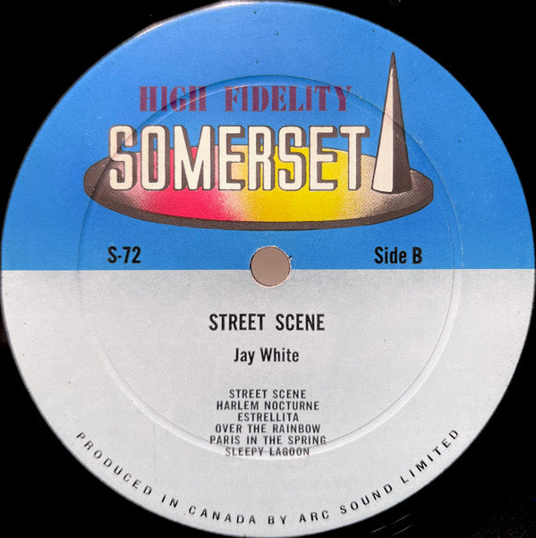 Jay White (3) : Street Scene (LP, Album, Mono)
