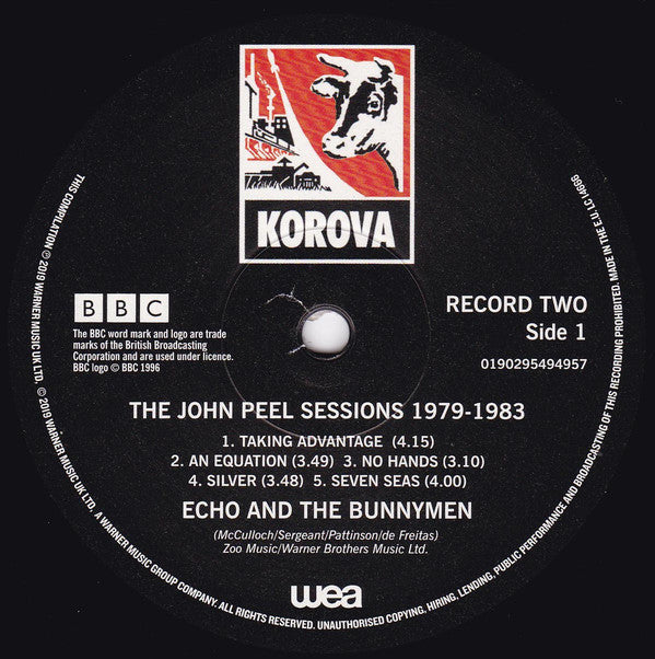 Echo & The Bunnymen : The John Peel Sessions 1979-1983 (2xLP, Comp)
