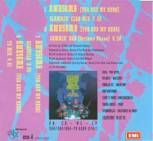 Ya Kid K : Awesome (You Are My Hero) (CD, Maxi)