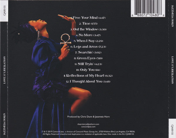 Jazzmeia Horn : Love And Liberation (CD, Album)