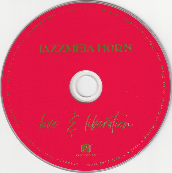 Jazzmeia Horn : Love And Liberation (CD, Album)