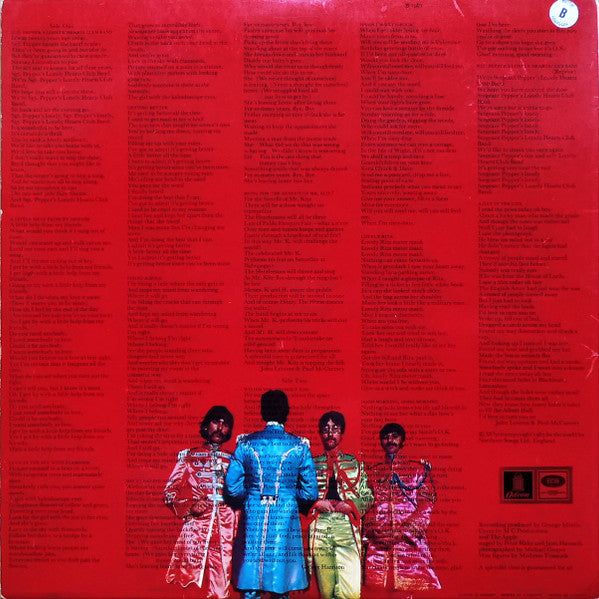 The Beatles : Sgt. Pepper's Lonely Hearts Club Band (LP, Album, RE, Gat)