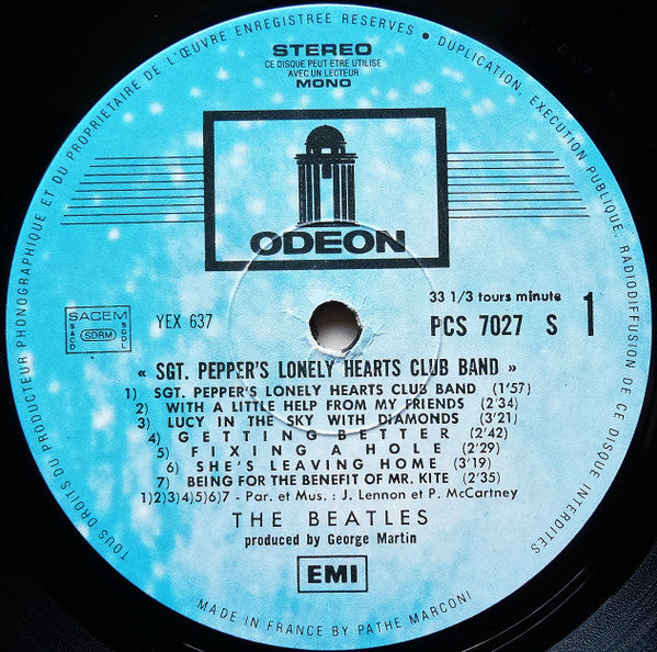 The Beatles : Sgt. Pepper's Lonely Hearts Club Band (LP, Album, RE, Gat)