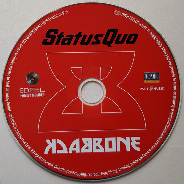 Status Quo : Backbone (CD, Album, Dlx)