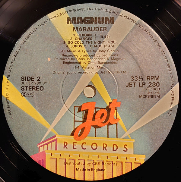 Magnum (3) : Marauder (LP, Album, Dis)