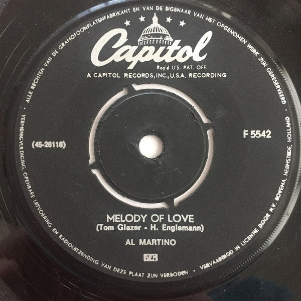Al Martino : Spanish Eyes (7", Single, 4-P)