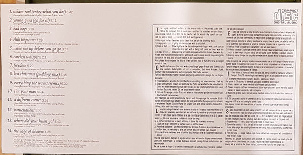 Wham! : The Final (CD, Comp, RE)