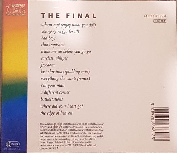 Wham! : The Final (CD, Comp, RE)