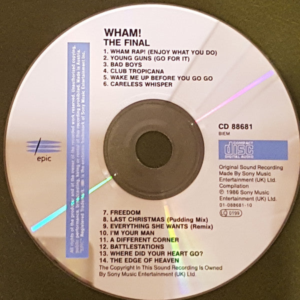 Wham! : The Final (CD, Comp, RE)