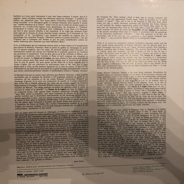 Maurice André, Hedwig Bilgram : Trompette Et Orgue-Vol 9 (LP, Gat)