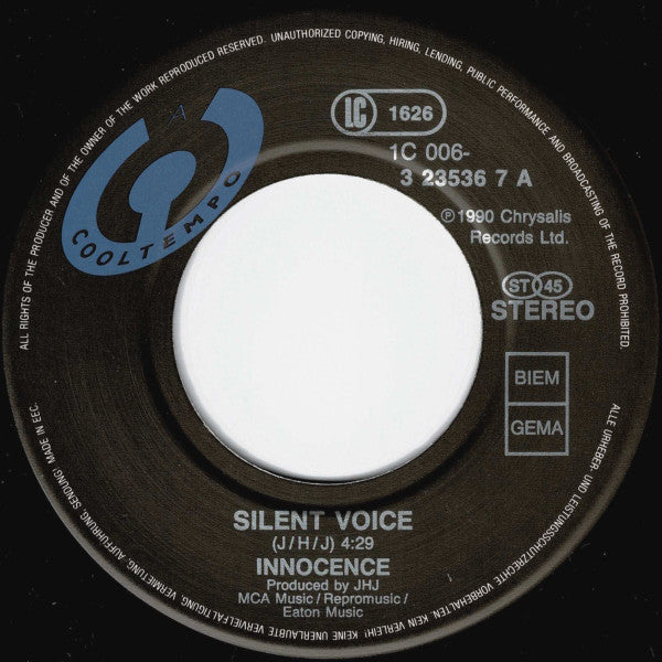 Innocence : Silent Voice (7", Single)