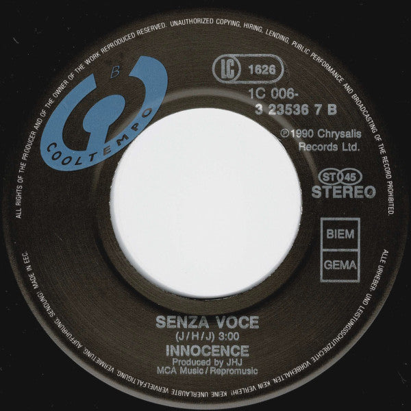 Innocence : Silent Voice (7", Single)