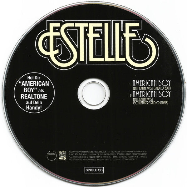 Estelle Feat. Kanye West : American Boy (CD, Single)