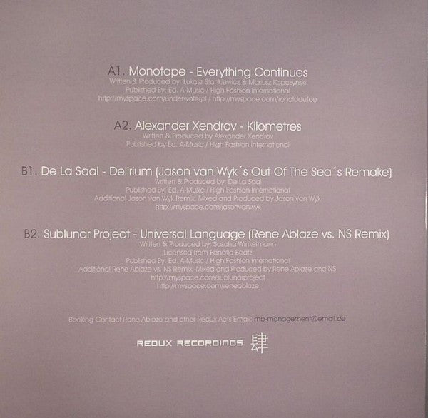 Various : Rene Ablaze Presents Spring Sessions (12", EP, Smplr)